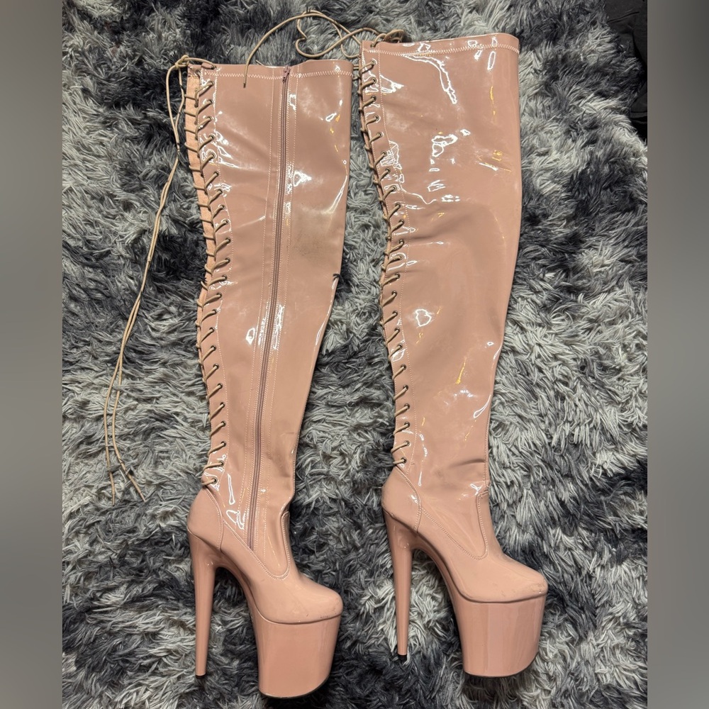 Hella Heels Thigh High Boots